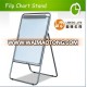 Flip chart stand/ single side whiteboard notice board/whiteboard stand