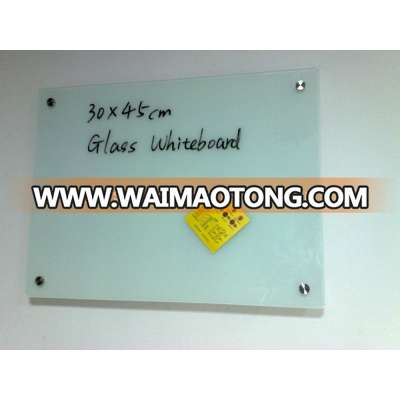 4mm en 71 wall mounted magnetic glass marker board