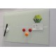 logo printed magnetic glass notice board