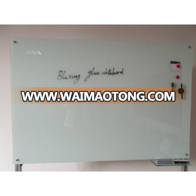 Magnetic Dry erase glass cheap smart board