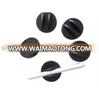 Black Plastic Magnetic pen clips for whiteboard